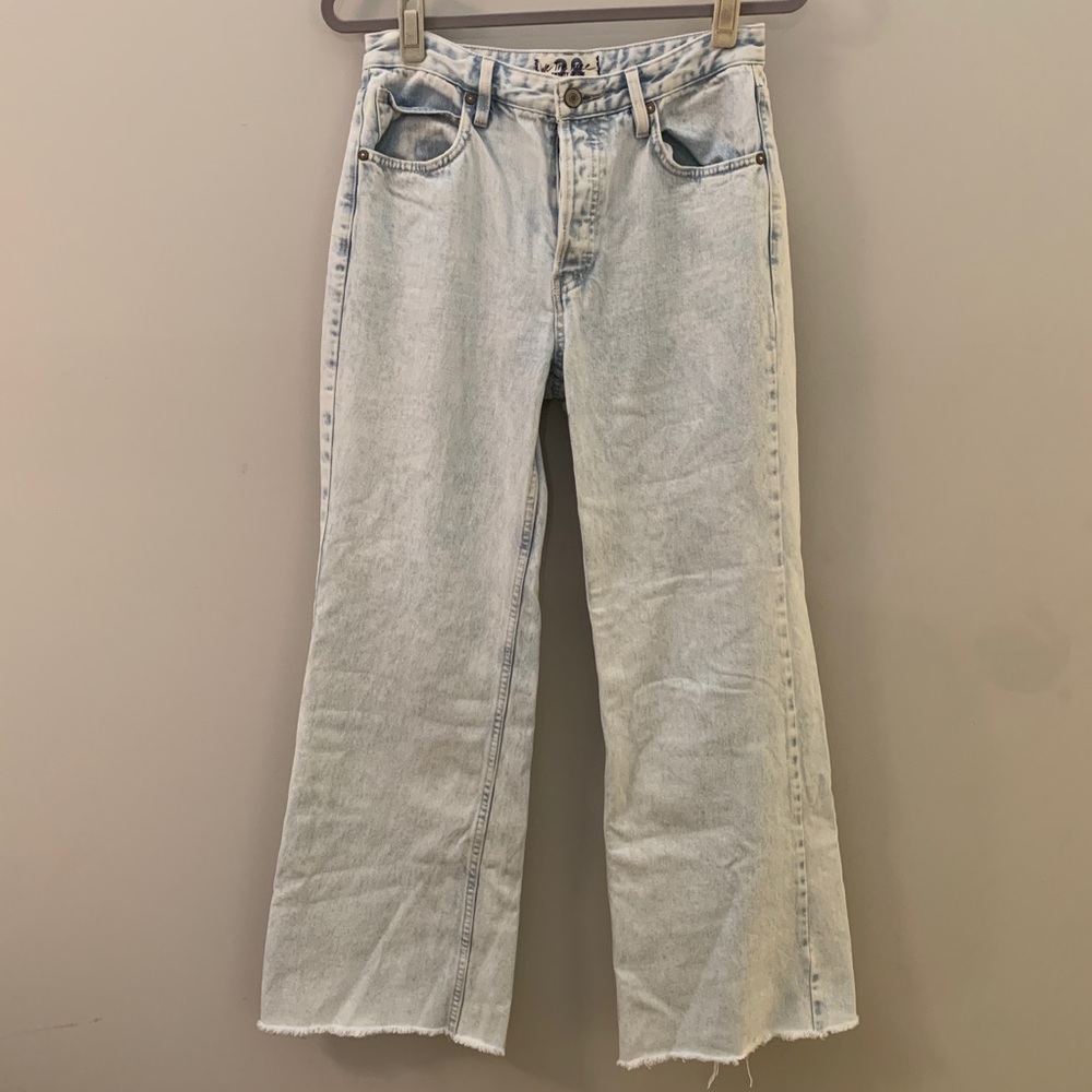 Free People Wide Leg Jeans